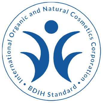 Logo de cosméticos naturales certificados BDIH